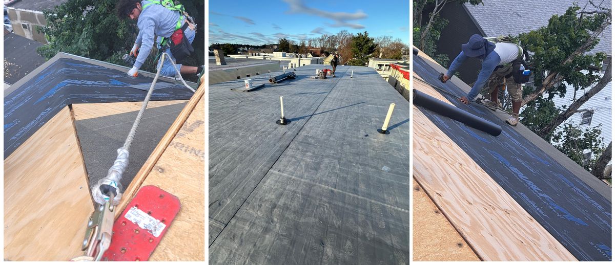 Collage 2500x1080 of three real rubber roof photos (20240821_133737, IMG-20241116-WA0001, 20240821_133911); replaced by the originals
